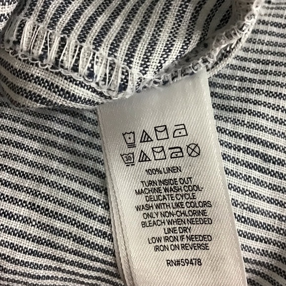 Tahari Linen Top - Picture 6 of 6